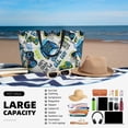 thumbnail image 5 of Xecao Game All Day for versatile beach bag for women includes zipper pockets and waterproof material, ideal for vacations and adventures., 5 of 7