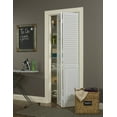 thumbnail image 4 of Spectrum SEALP36 36 x 80 in. Seabrooke PVC Louver over Panel Bifold Door, White, 4 of 5