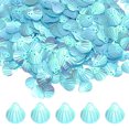 thumbnail image 1 of 1200-Pack Lentejuelas en Forma de Concha, 100g Lentejuelas Sueltas[AB Azul], 1 of 6