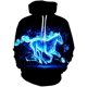 thumbnail image 1 of Xishao Sudadera con Capucha De Llama Colorida para Hombre Y Mujer, Abrigo con Capucha 3D, Chaqueta Divertida Negra, Otoño E Invierno CBW-14 2XL CBW-14 2XL Xishao ropa, 1 of 2