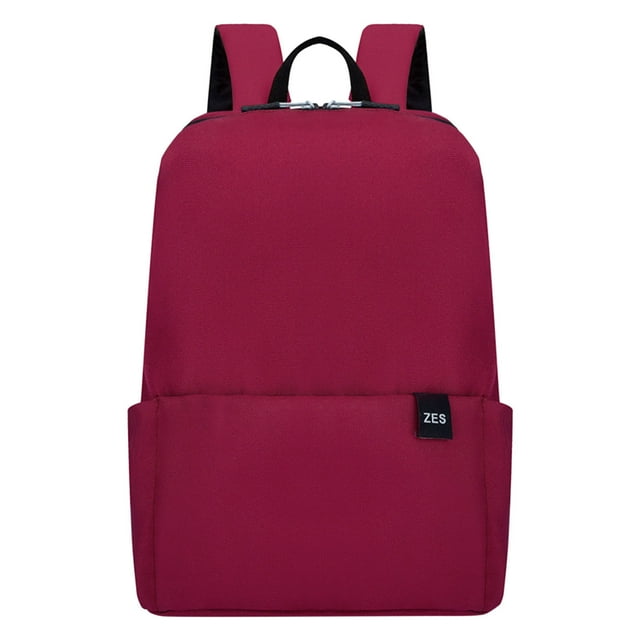 Student Backpack Fashion New Pattern Solid Color Lightweight Comfortable Shoulder Strap Outdoor Travel Large Capacity Backpack 17 Laptop Backpack Workout Backpack Backpack with Trolley Sleeve Softball
