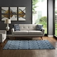 thumbnail image 7 of Modway Frame Transitional Moroccan Trellis 8x10 Area Rug in Moroccan Blue and Ivory, 7 of 7