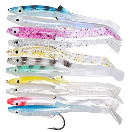 Luya bait fake bait simulation eel AR27 simulation small eel Luya Soft Bait 80mm/2.3g/