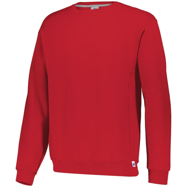 Russell Athletic Dri Power Crewneck Sweatshirt, L, True Red