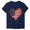 Blue-2, variant on Youyipin Womens Tops Printed Round Neck Short Sleeve T-Shirt Top Shirt Summer Tops For Women