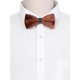 thumbnail image 4 of CORBATA DE LAZO AJUSTABLE DE VELVET INSPIRAR CHIC PARA HOMBRES, PRE-ATADA, TAMAÑO ÚNICO, NARANJA OSCURO, PARA PROM Y BODA, 4 of 4
