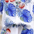 thumbnail image 5 of Karoyedx Boys' Clothing Sets Boys Shirt Shorts Sets Toddler Summer Outfits Hawaiian Beach Vacation Clothes Blue Size,3-4 Years, 5 of 7