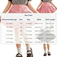 thumbnail image 4 of HOMADLES Girls Athletic Skirts High Waist A Line Uniform Skorts Skirt Girls Mini Skorts School Uniform Skirt Pink 7-8 T, 4 of 10