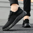 thumbnail image 4 of LASUDRAA Mens Running Shoes Casual Walking Shoes Athletic Sport Lightweight Breathable Fit Shoes, 4 of 5