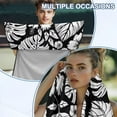 thumbnail image 6 of KUIFORTI Palm Leaf Car Seat Cover Front Seat & High Absorbency Running Towel - Performance Microfiber Automotive Seat Covers for Trucks, SUVs, Sedans (Hot Yoga, Gym, Sports Accessories), 6 of 8