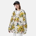 thumbnail image 3 of Fotbe Bird Sunflowers Chaqueta con Protección Solar UPF 50+ para Hombre y Mujer, Camisa con Capucha y Bolsillos-Small, 3 of 7