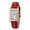Rose Gold / Red, variant on Watches for Women Vintage Rectangular Case Roman Dial Dress Leather Watch with Date Waterproof Sapphire Crystal Stainless Steel Business Ladies Analog Quartz Wrist Watch (Rose Gold / Red)