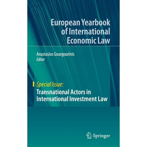 Transnational Actors in International Investment Law, (Hardcover)