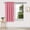 Pink, variant on Brixlen Rod Pocket pink Curtain Panel, Thermal Insulated Light Blocking Window Drape, Energy Saving Privacy Window Curtain for Bedroom Kitchen Apartment