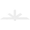 thumbnail image 2 of 84"W x 28"H x 2"D x 6"F, 8/12 Pitch, Kennewick Architectural Grade PVC Gable Bracket, 2 of 8