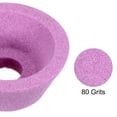 thumbnail image 4 of Uxcell 2pcs 3-Inch Flaring Cup Grinding Wheels 80 Grits Pink Aluminum Oxide, 4 of 4