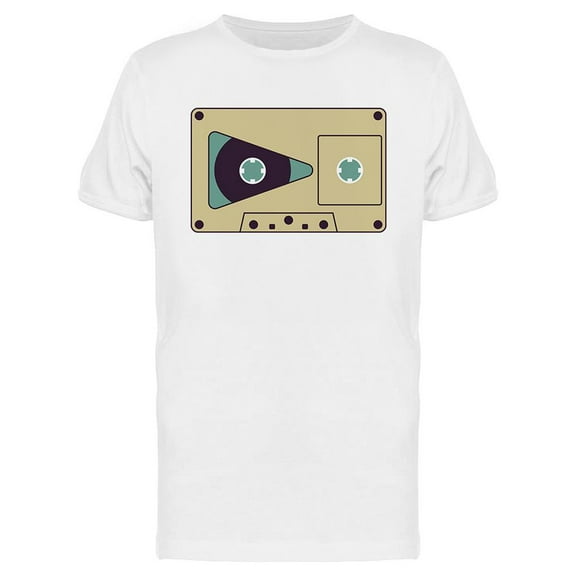 Cassette Tape Design T-Shirt Men -Image by Shutterstock, Male x-Large