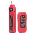 thumbnail image 2 of Comprobador de cables de red, detector de cables portátil, multifuncional, antiinterferencias, con luz para auriculares, 2 of 12