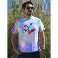 thumbnail image 2 of Colorful Corgi W Bandana Tie Dye Spiral Men -Image by Shutterstock, Male Medium, 2 of 4