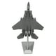 thumbnail image 4 of Fighter Aircraft Model, 2 Brackets 1:100 Scale Alloy Plane Model Stable Exquisite Details Sturdy  For Cabinets For Collection ANGGREK Alloy Airplane Model, 4 of 8