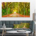 thumbnail image 1 of Design Art - Fall Greenery and Road Straight Ahead, 1 of 3