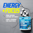 thumbnail image 5 of GYMGUM Energy Caffeine Gum | 50mg Caffeine | Sugar-Free, Keto-Friendly | Energy & Focus Gum with Guarana & L-Theanine (10 Count (pack of 5), Spearmint), 5 of 10