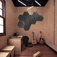 thumbnail image 5 of Soundproof Wall Stickers Hexagon Acoustic Panels Self Polyester Fiber Noise Reduction For Home, 5 of 5