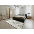 thumbnail image 4 of Ahgly Company Indoor Rectangle Contemporary Dark Gray Abstract Area Rugs, 2' x 3', 4 of 6