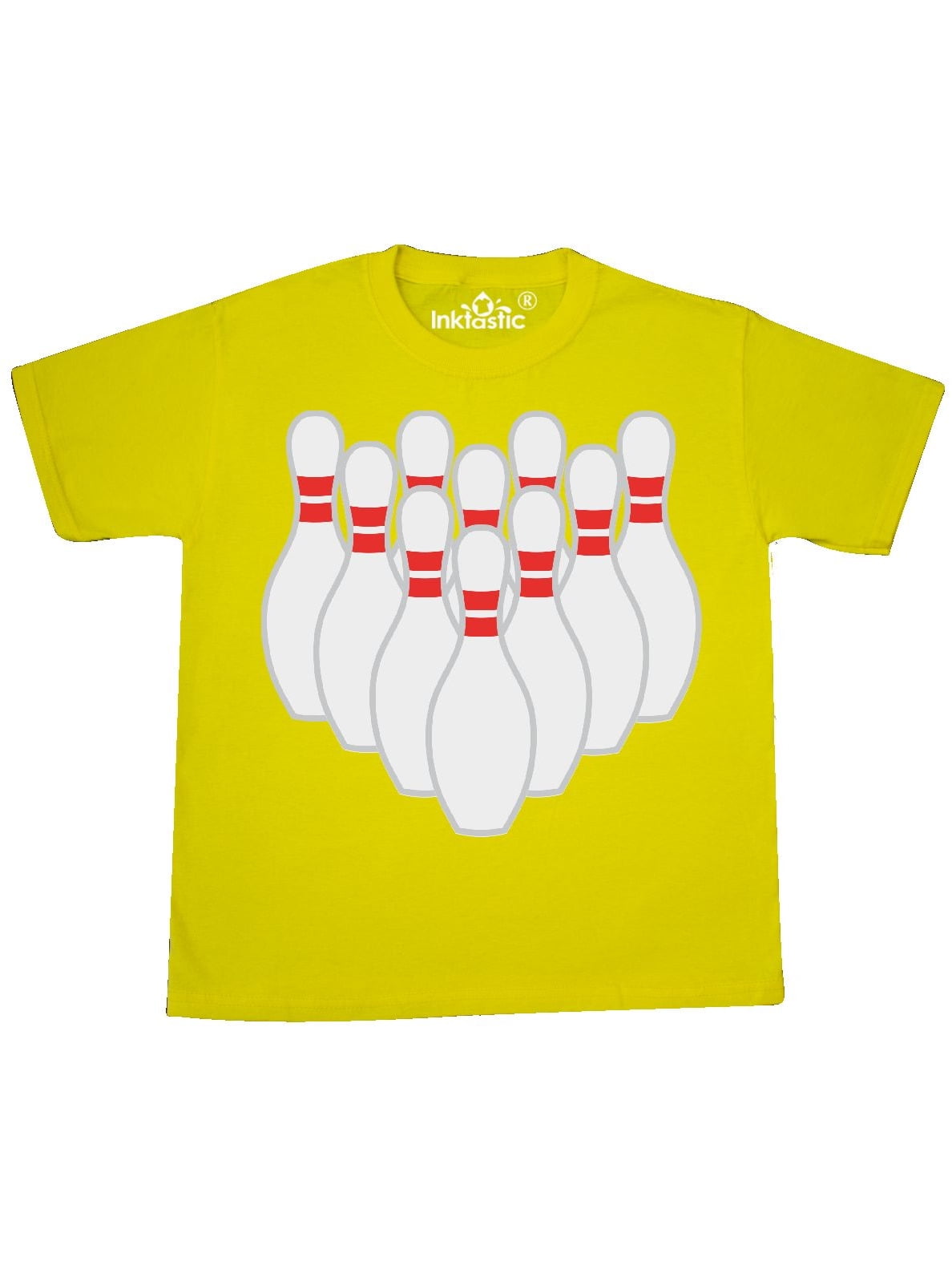 Inktastic Ten Pins For Bowling Youth T Shirt Walmart Com - golden bowling pin roblox
