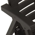 thumbnail image 5 of vidaXL Garden Chairs 2 pcs Plastic Anthracite, 5 of 5