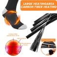 thumbnail image 3 of Calcetines térmicos eléctricos con batería recargable de 2200mAh, medias térmicas con 3 Ajustes de calor, para invierno, 3 of 4