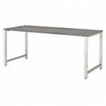 UPC: 0042976120740 | Bush Business Furniture 72 x 30 in. 400 Series Collection Table Desk with Metal Legs  Platinum Gray