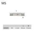 thumbnail image 1 of 1Pc Broken Head Taps Set Hex Double Head Screw Tap Extractor M4 -M22, 1 of 6