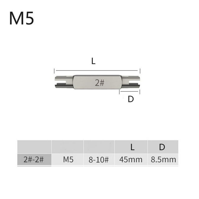 MYG 1 Pce Ensemble de Robinets à Tête Cassée Hexagonale Double Tête Vis Extracteur M4 -M22