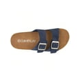 thumbnail image 4 of Women's Cork Footbed Sandals With Adjustable Buckles Slip On Platform Slides Sandals, 4 of 5