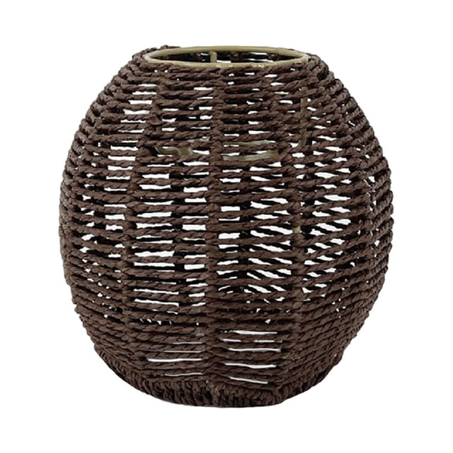 Naiovety Pendant Lamp Shade Ceiling Light Shade Retro Style Handwoven for Dining Room Iluminación novedosa