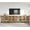 Oak, variant on Modern 63 Inch Modern TV Stand, Glass Doors Entertainment Center with Adjustable Shelves & Metal Base, Media Console for 32-70 Inch TVs, Living Room Bedroom, Beige