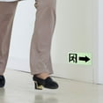 thumbnail image 6 of ELAYARD 5Pcs Practical Glowing Way Indicator Stickers Removable Wall Stickers for Mall Use, 6 of 8
