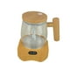 thumbnail image 3 of Taza de café de mezcla eléctrica taza de batidora eléctrica con montaña rusa más cálida 400 ml de tazas de café auto mezcla para el escritorio de la Madera, 3 of 8