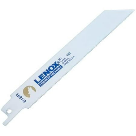 

Lenox 20567-S618R 6 18 TPI Metal Reciprocating Blade