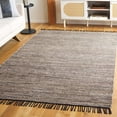 thumbnail image 2 of SAFAVIEH Rag Rug Lacework Distressed Area Rug, Beige/Black, 4' x 6', 2 of 11