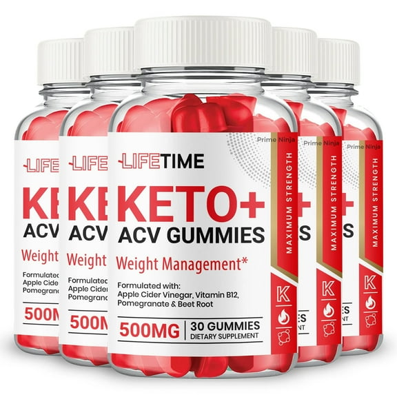 Lifetime Keto ACV Gummies (5 pack)