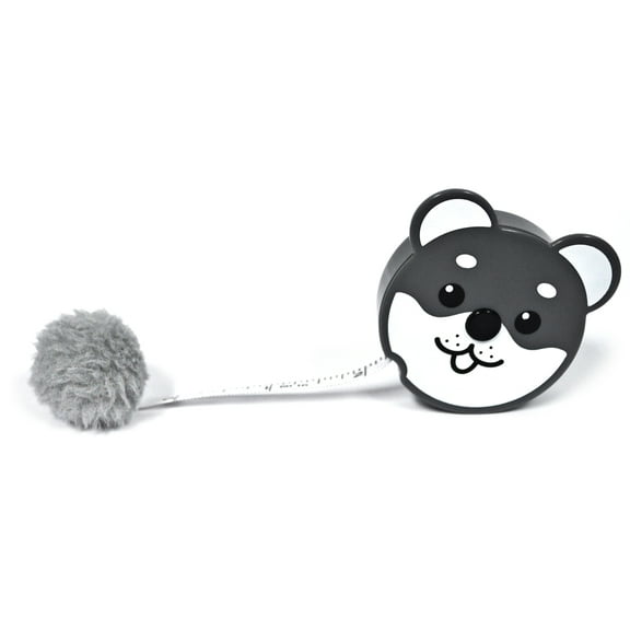 Fluffy Dog Retractable Tape Measure