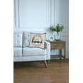 thumbnail image 3 of Wreathed Birds Home Embroidered Throw Pillow, 17" x 17", 3 of 4