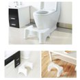 thumbnail image 4 of Taburete para inodoro de baño, práctico diseño tallado, orinal para inodoro, taburete con escalón, 4 of 6