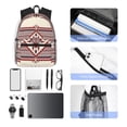 thumbnail image 4 of Disketp Fashion Tatreez Mochila Ligera Clásica con Múltiples Bolsillos, Mochila Casual para Hombre y Mujer, Ideal para Escuela, Trabajo y Viajes, 4 of 6