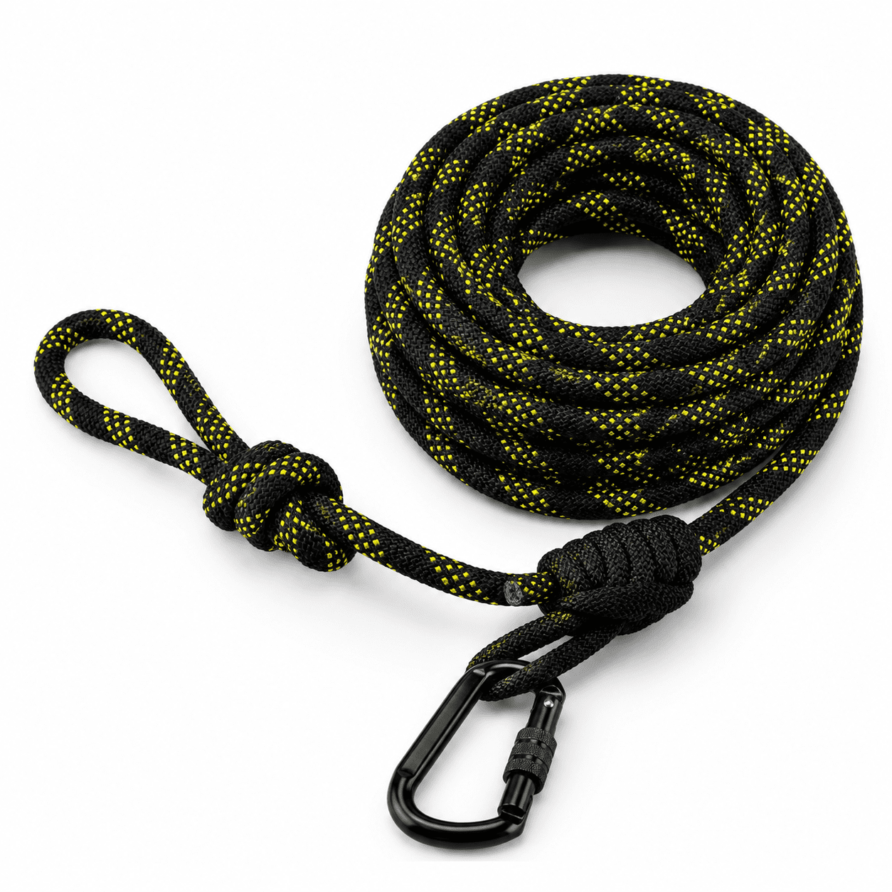 30ft 12mm Heavy Duty Polyester Tree Stand & Saddle Safety Rope