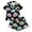 hgg020-Black, variant on Ounisa Halloween Pajamas Women Casual Short Sleeve Button Down Tops and Shorts Silk Pajama Sets Sleepwear Lounge Sets