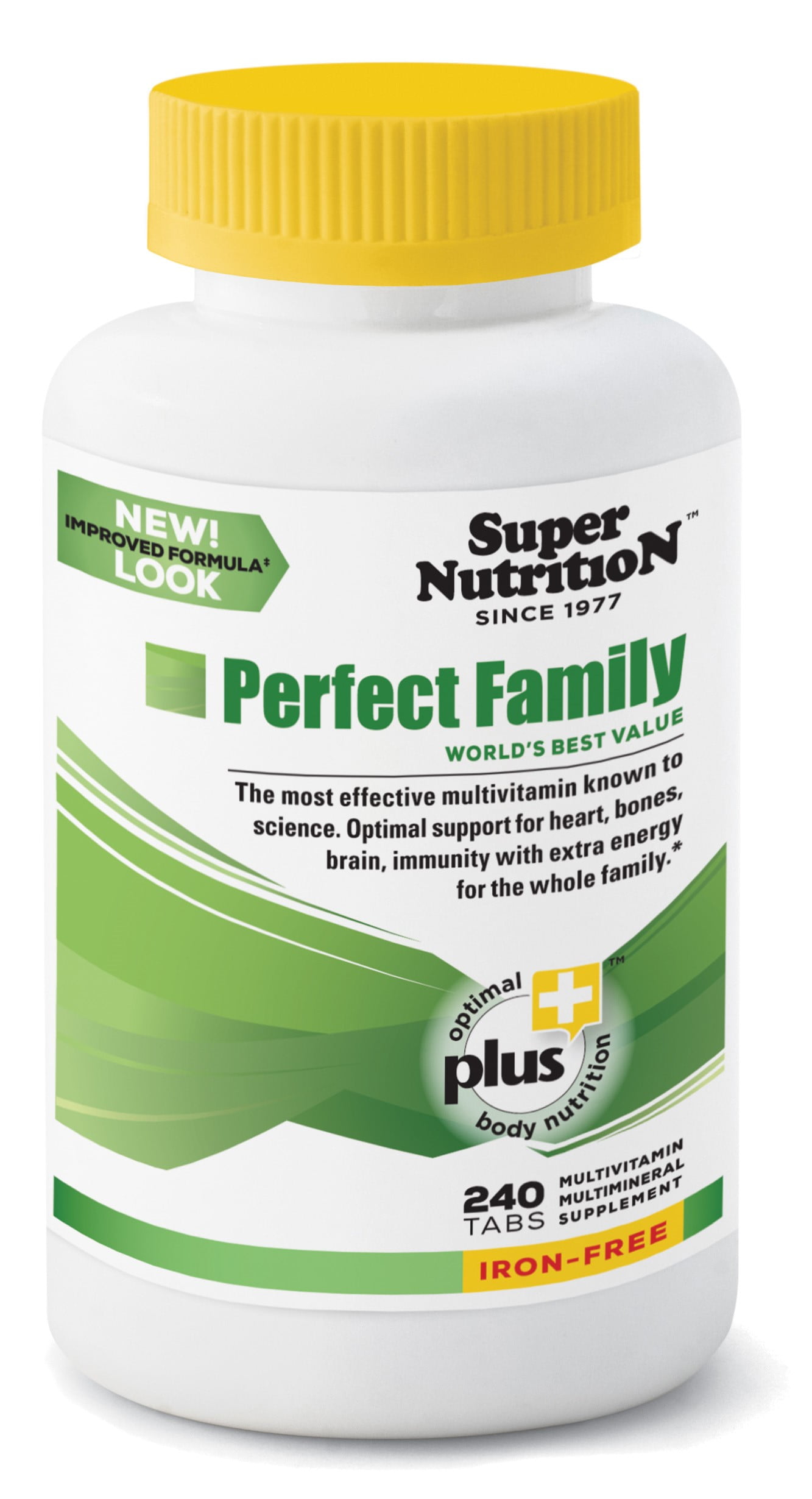 SuperNutrition Perfect Family Iron Free Multivitamin 