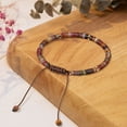 thumbnail image 6 of Elphaba Galinda Sympathy Gifts for Loss of Loved One: Natural Red Creek Jasper Bracelet as Memorial Bereavement Condolence Funeral Gifts - In Memory of Grandparents Mom Dad Son Husband, 6 of 7